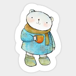 Cute Bear Sticker